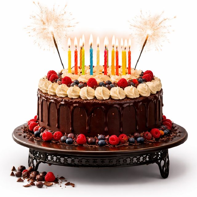 Le PACK AMBIANCE BOUGIES & ETINCELLES, indispensable pour les gâteaux d'anniversaire, ajoute des bougies allumées et des cierges magiques à votre dessert pour une touche festive - parfait pour célébrer avec style.